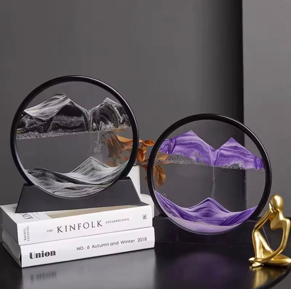 3D-bewegliches Sandkunstbild