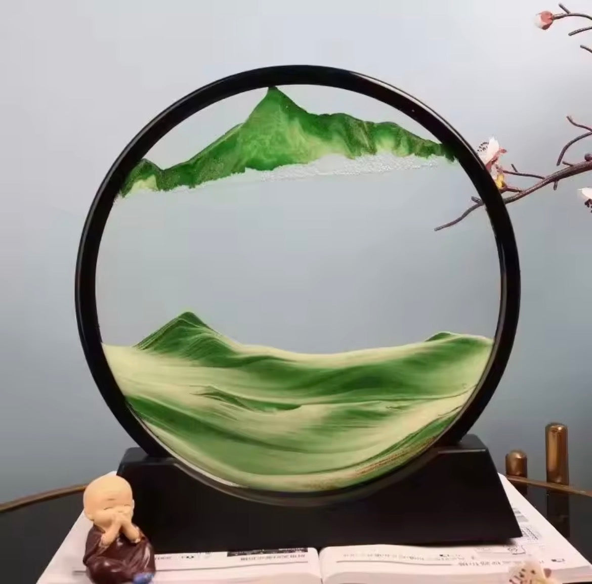 3D-bewegliches Sandkunstbild
