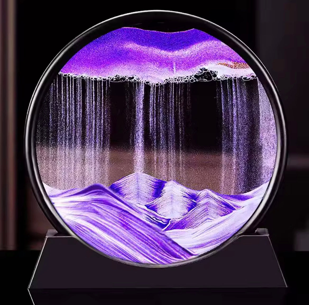 3D-bewegliches Sandkunstbild