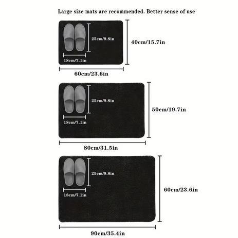 Saugmatte fürs Badezimmer